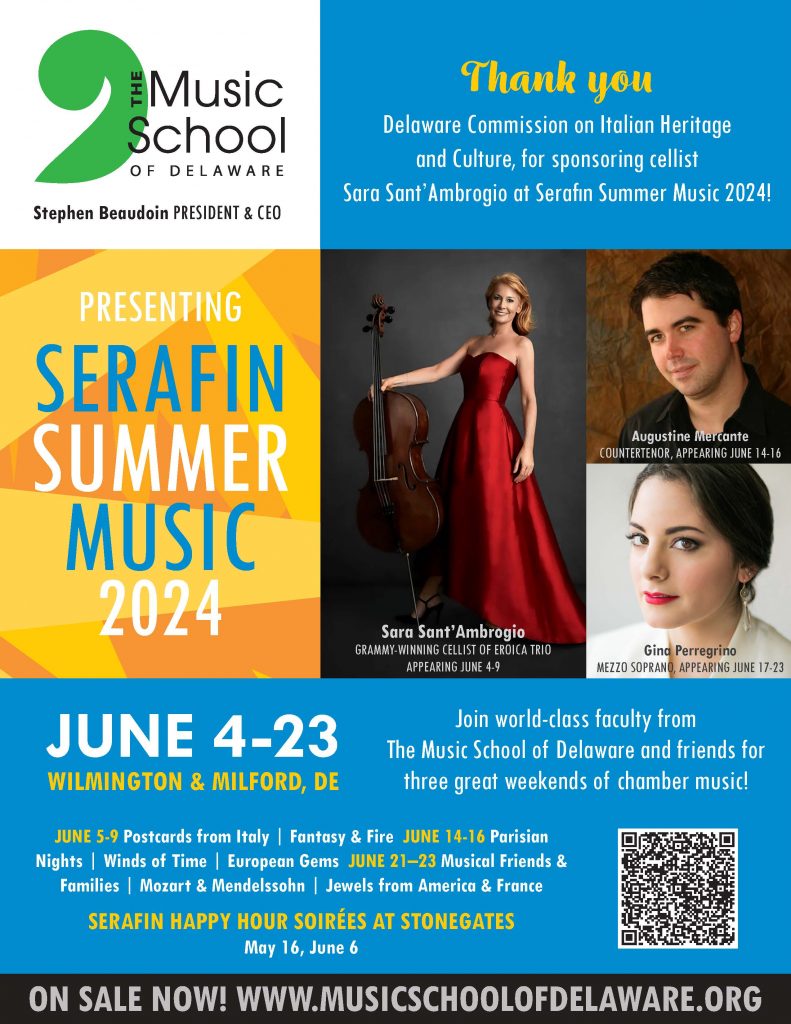 Serafin Summer Music 2024 Poster